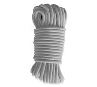 TECPLAST Sandow élastique Gris 60 mètres 9SW - Qualité PRO - Tendeur pour bâche de diamètre 9 mm