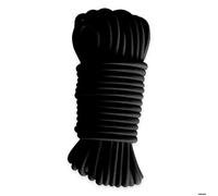 TECPLAST Sandow élastique Noir 20 mètres 9SW - Qualité Pro - Tendeur pour bâche de diamètre 9 mm