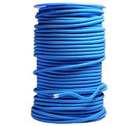 Tecplast - Sandow élastique Professionnel Diamètre 9 mm 50 mètres linéaires Couleur Bleu Fixation Baches