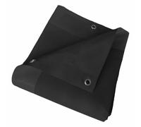 Tecplast Toile Pergola Micro-Perforée 3x3 m Noire - Garantie 5 Ans - MP460PR - Bâche PVC perméable - Made in France