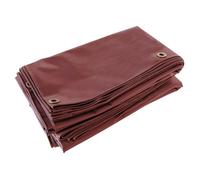 Tecplast Toile Pergola Rouge Bordeaux 3x4 m LP506PR - Garantie 5 Ans - Bâche Pergola ou Tonnelle étanche en PVC pour terrasse