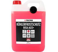 TECPO Antigel de radiateur AG13+ 5 litres de liquide de refroidissement rose rouge -40 °C liquide de refroidissement de voiture prêt à l'emploi technologie LOBRID jusqu'à 5 ans de durée de vie
