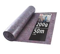 TECPO Bâche de protection en non-tissé antidérapant 200 g/m² 50 m