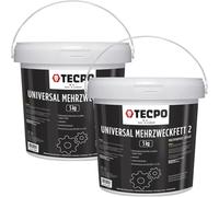 TECPO Graisse multi-usages, 10 kg, universelle, graisse au lithium, pour roulement K2 K-30