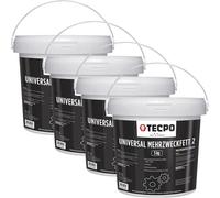 TECPO Graisse multi-usages, 20 kg, graisse universelle au lithium K2 K-30