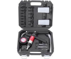 TECPO Kit de pompe à vide sous pression - Testeur de vide - Appareil de purge de frein de voiture - Kit de purge de frein - Kit de pompe manuelle