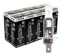 TECPO Lot de 10 ampoules halogènes H1 pour voiture 12 V 55 W P14,5S