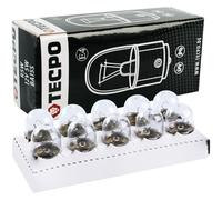 TecPo Lot DE 10 Ampoules sphériques R5W BA15S 12 V 5 W