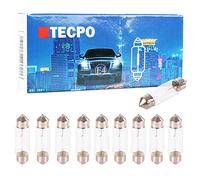 TECPO Lot de 20 ampoules navettes C5W 12 V 5 W pour plaque d'immatriculation