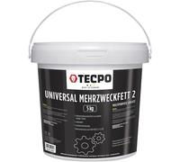 TECPO Seau de graisse multi-usage de 5 kg, graisse lubrifiante, graisse pour roulements, graisse universelle au lithium