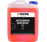 TECPO Shampoing concentré pour voiture 5 litres pour un nettoyage en profondeur | Contre les saletés tenaces | Nano | Effet brillant | Effet déperlant
