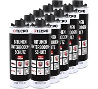 TECPO UBS Protection de dessous de caisse Noir 10 l Protection contre les chutes de pierres Protection contre la corrosion et la rouille Sous-plancher de voiture Longue durée