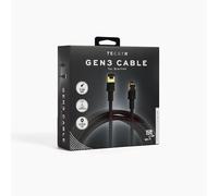 TECSTR Câble d'extension de rechange étanche Ethernet extérieur pour kit satellite Starlink Standard Gen 3 - 4,6 m