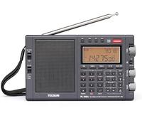 Tecsun PL-990X Récepteur Radio Multibande SSB SW FM LW MW Bluetooth | Lecteur microSD FLAC/MP3, 3150 mémoires, 2 accus 18650 inclus