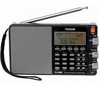 Tecsun PL880 Radio numérique Portable PLL Double Conversion AM/FM Ondes Courtes Ondes Longues avec réception SSB (Bande latérale Unique)