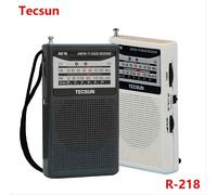 TECSUN R-218 AM/FM/TV Radio Son Récepteur De Poche Avec Haut-Parleur Intégré Portable Radio TECSUN R218