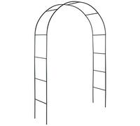 TecTake Arceau à rosiers Tuteur Colonne de Jardin Arche à rosiers | Hauteur: env. 240 cm, Largeur: env. 140 cm, Profondeur: env. 40 cm