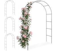 tectake 402661 4X Arceau à Rosiers Tuteur Colonne de Jardin Arche à Rosiers