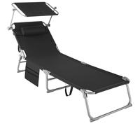 Bain de soleil pliable noir