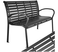 Tectake Banc de jardin PINO 3 places 126 x 62 x 81,5cm