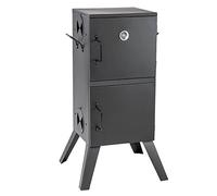 TecTake BBQ GRILL BARBECUE CHARBON DE BOIS FUMOIR SMOKER - diverses tailles au choix - (Fumoir vitre | No. 401412)