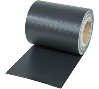 TecTake® Brise Vue Jardin en PVC pour Grillage et Cloture, Brise Vue Paravent Exterieur Pare Soleil Protection UV Occultant Grillage Rigide Pare Vent Jardin - Rouleau 35 m x 19 cm - Gris Anthracite