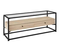 TecTake Buffet Bas Maidenhead 121,5x41,5x50,5cm Style Industriel diverses Couleurs (Bois Clair Industriel)