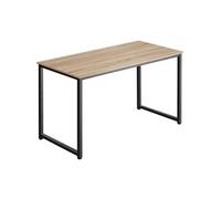 TECTAKE Bureau Style industriel Bois clair industriel, Chêne Sonoma