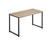 TECTAKE Bureau Style industriel Bois clair industriel, Chêne Sonoma