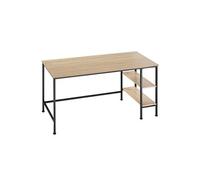 TECTAKE Bureau style industriel Bois clair industriel, Chêne Sonoma