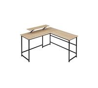 TECTAKE Bureau style industriel Bois clair industriel, Chêne Sonoma