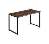 TECTAKE Bureau Style industriel Bois foncé industriel, rustique
