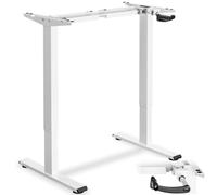 tectake® Cadre de Bureau réglable en Hauteur 84-129 cm, avec Manivelle