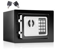 TecTake Coffre-fort avec Serrure Électronique Porte + 4 Piles - diverses tailles au choix - (17x23x17cm (Art. 400727))
