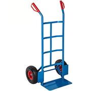 tectake® Diable Chariot de Transport Max. 200kg Pneus Tout Terrain Solides Diable demenagement Diable escalier Diable de manutention Kit déménagement pour Maison Bureau Salon Professionnel Voyages