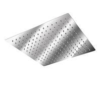 TecTake Douche en Acier INOX à Effet Pluie Douche de tête Pomme pommeau - diverses modèles - (Carrée 30x30cm | No. 401600)