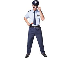 TecTake dressforfun Costume d’Officier de Police pour Homme | Y Compris Un Masque et Un Couvre-tête | avec ce Costume, Vous ressemblez à Un véritable Chirurgien (S | no. 301523)