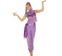 TecTake dressforfun Costume pour Femme Danse du Ventre | Le Costume Complet est réalisé en Belle Mousseline de Soie et Satin | inc. Parure de tête Ravissante (M | no. 300986)