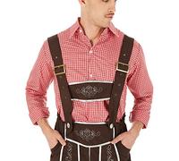 TecTake dressforfun Costume pour Hommes Ensemble Traditionnel Oktoberfest | Pantalon Traditionnel élégant avec Broderies (S | no. 301095)