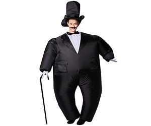 TecTake dressforfun Costume Smoking autogonflant Unisex | Fonctionne sur Pile et prêt à l’Utilisation en Un Tour de Main | avec ce Costume, Faites Une entrée impressionnante au défilé et Halloween