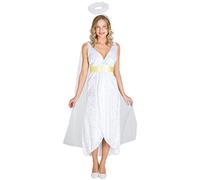 TecTake dressforfun Déguisement d’ange merveilleux esma pour femme | robe avec ceinture et auréole (XL | no. 300241)
