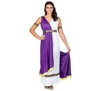 TecTake dressforfun Déguisement de déesse olympienne Femme antiquité Grecque | Robe + Une Ceinture élégante à Auto-agrippante Fermeture (L | no. 300388)