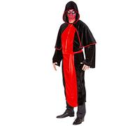 TecTake dressforfun Déguisement de vampire pour hommes | Tunique longue | Cape avec capuche (L | Nr. 300175)