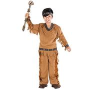 TecTake dressforfun Déguisement pour garçon Indien | Magnifique déguisement d’Indien | Indiens Wild West Costume (8-10 Ans | no. 300588)