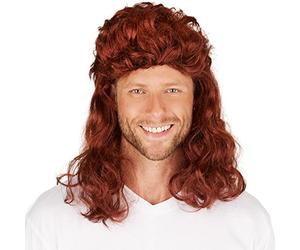 TecTake dressforfun Perruque pour Homme mulet | La Perruque Peut se Combiner avec de Nombreux Costumes | La Perruque mulet Fait de Vous Le Point de Mire et Le boute-en-Train du Carnaval