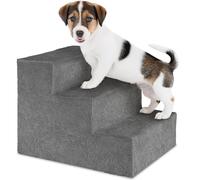 tectake® Escalier pour Chien & Chat pour Voiture ou canapé, Rampe pour Chien antidérapant, déhoussable & Lavable, Rampe de Coffre pour Chiens & Chats, Marche Animaux Max. 50 kg, Accessoire Chiens