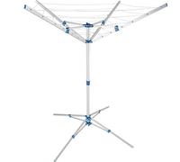 TecTake 800519 Aluminium Séchoir Rotatif Cordes à Linge | 4 Bras Porteur | Hauteur Réglable en Continu - diverses Modèles (Type 2 | no. 402720), Parapluie