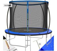 TECTAKE JUMPY Trampoline 305 cm avec Filet de Sécurité -Toile de Saut Résistante