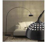 TecTake® Lampadaire sur pied salon Lampe sur pied Lampe salon, Luminaire salon rétro chic Design scandinave industriel pour Lumière cosy salon, bureau, chambre enfants, lit, chambre