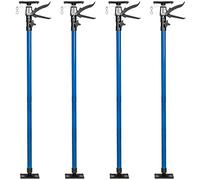 TecTake Etai télescopique Support de Plafond Set Extensible de 115 cm à 290 cm - Charge: 30kg - diverses modèles - (4X Bleu | no. 402400)